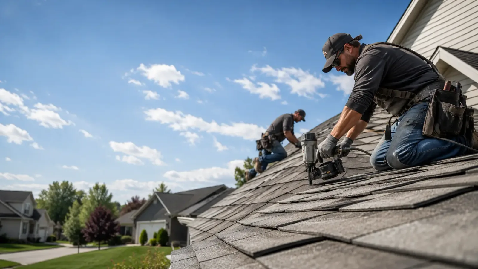 Storm Damage Roof Repair in Montgomery, IL near me